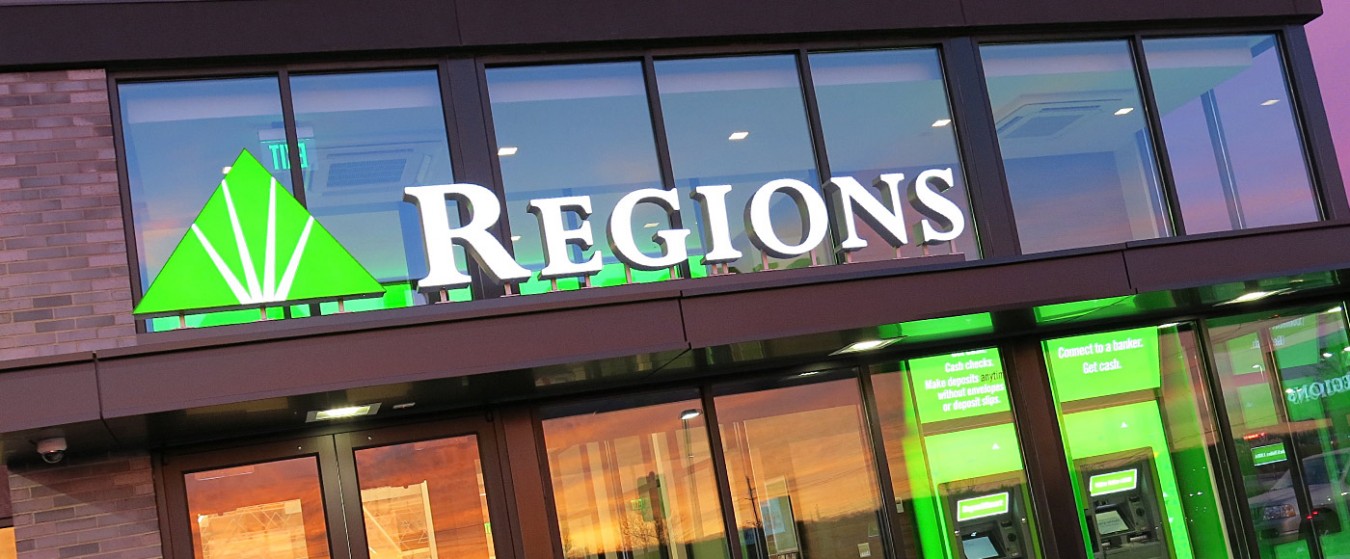 US Regions Bank branches now open for walkin service